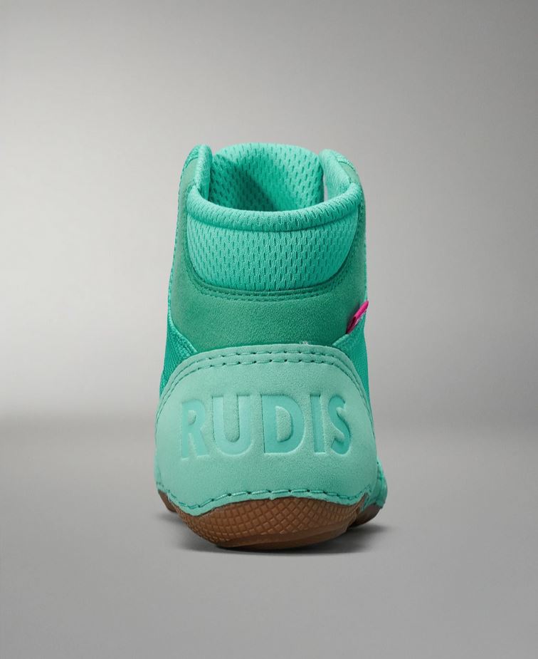 Teal wrestling shoes clearance